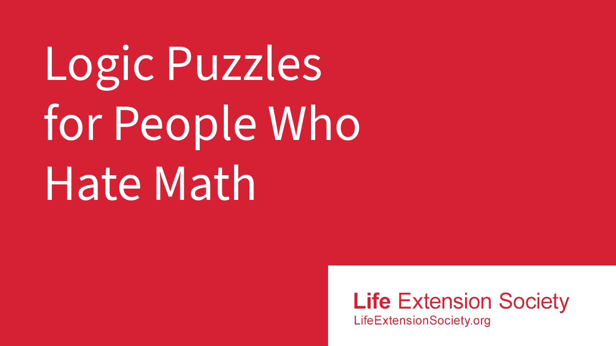 Logic Puzzles for People Who Hate Math