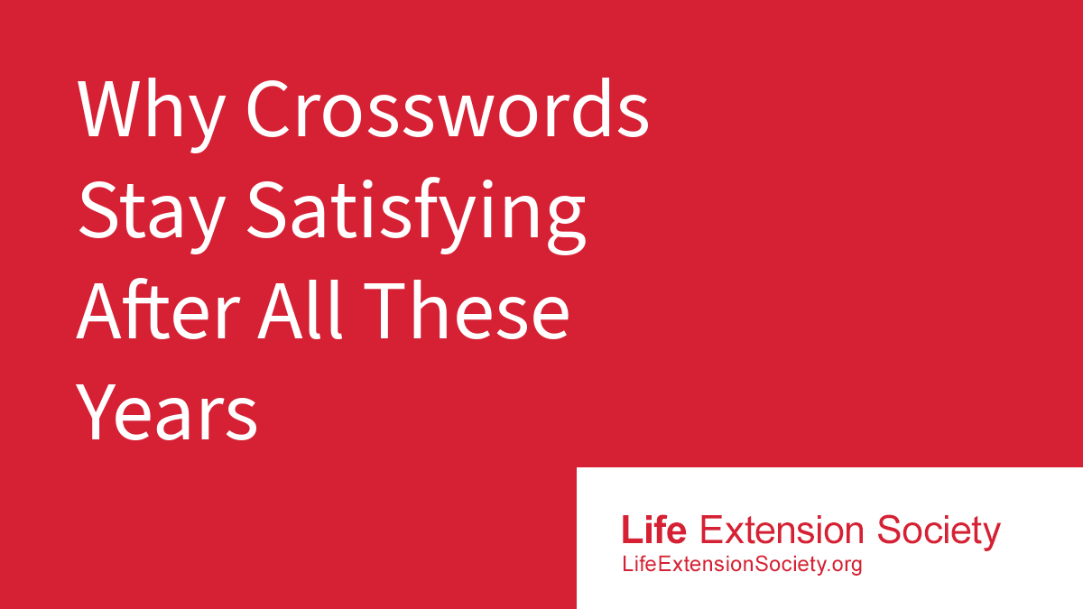 Why Crosswords Stay Satisfying After All These Years