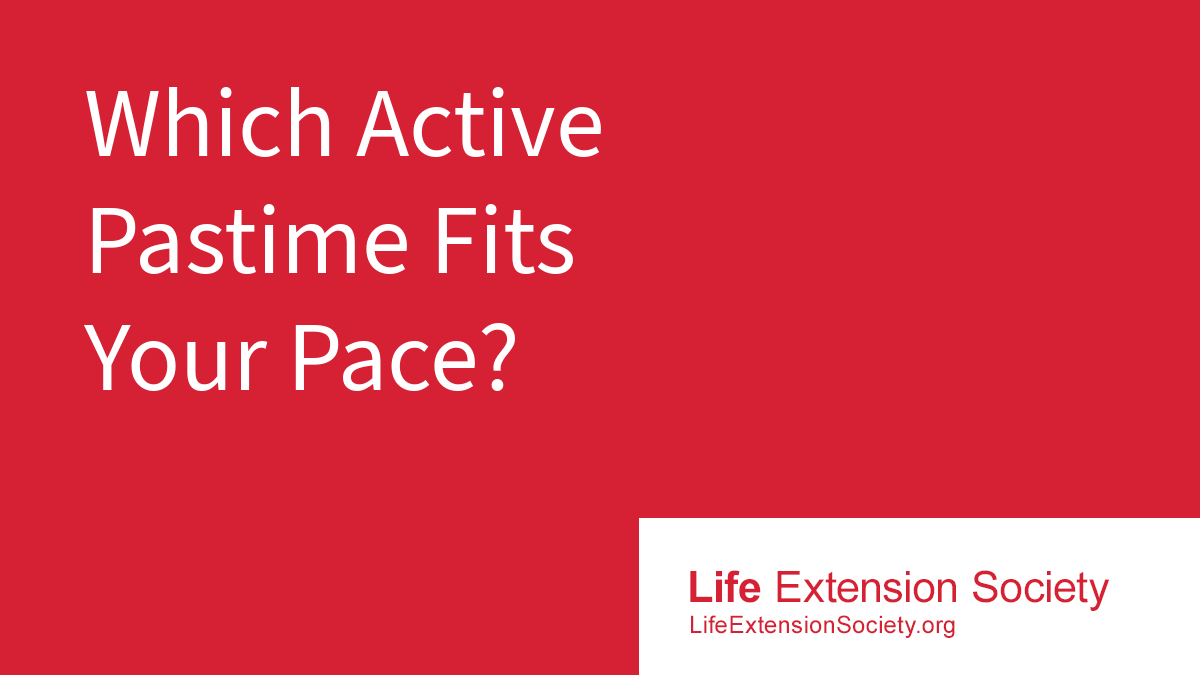 Which Active Pastime Fits Your Pace?
